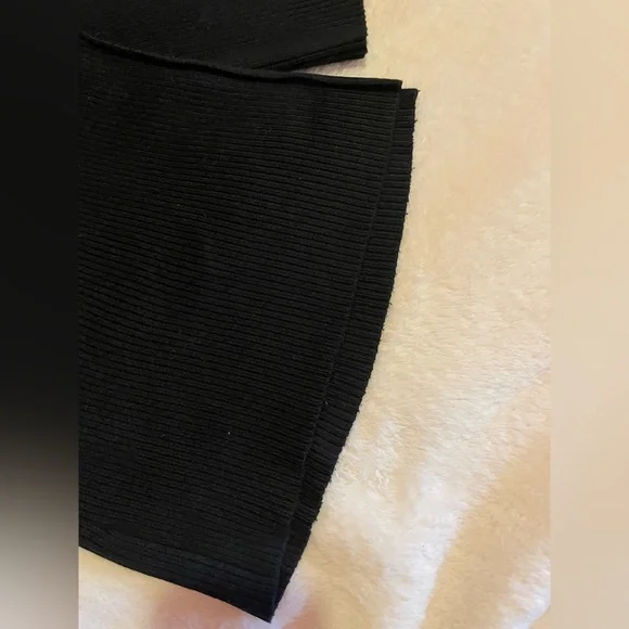 ALO Yoga Black Ribbed Cardigan - Picture 12 of 13